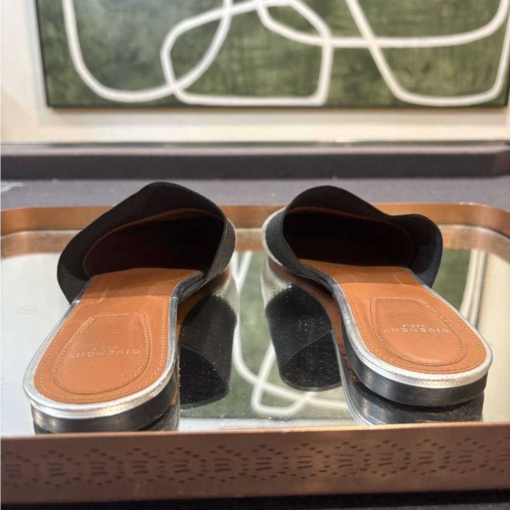 Givenchy Silver and Black Women's Shoes - Picture 2 of 3